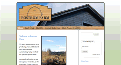 Desktop Screenshot of bostromfarm.com